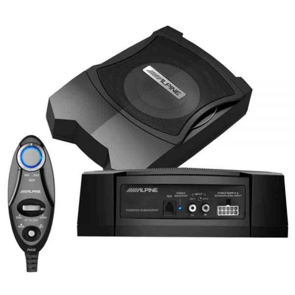 ALPINE underseat subwoofer PWE-T0800C - Image 2