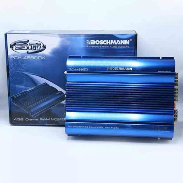 Boschmann PCH-4880DX Bridgeable Car Amplifier - Image 2
