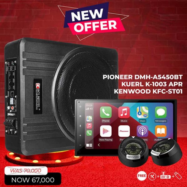 PIONEER DMH-A5450BT KUERL K-1003 APR KENWOOD KFC-STO1 kenya