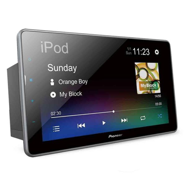 Pioneer DMH-ZF8550BT 9" Capacitive Floating/Separable Touch Screen Wireless Multimedia Player with Apple CarPlay/Android Auto - Image 2