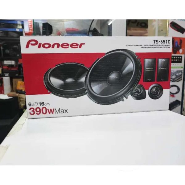 Pioneer TS-651C 2-Way Component System with 16.5cm Speakers 390W - TS651C - Image 2
