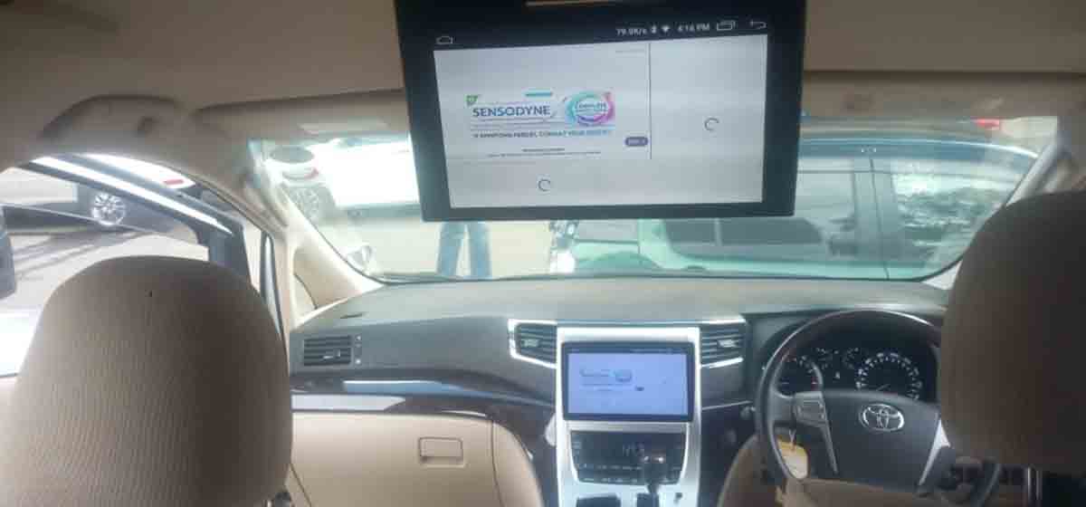 Toyota Alphard android radio installation nairobi kenya