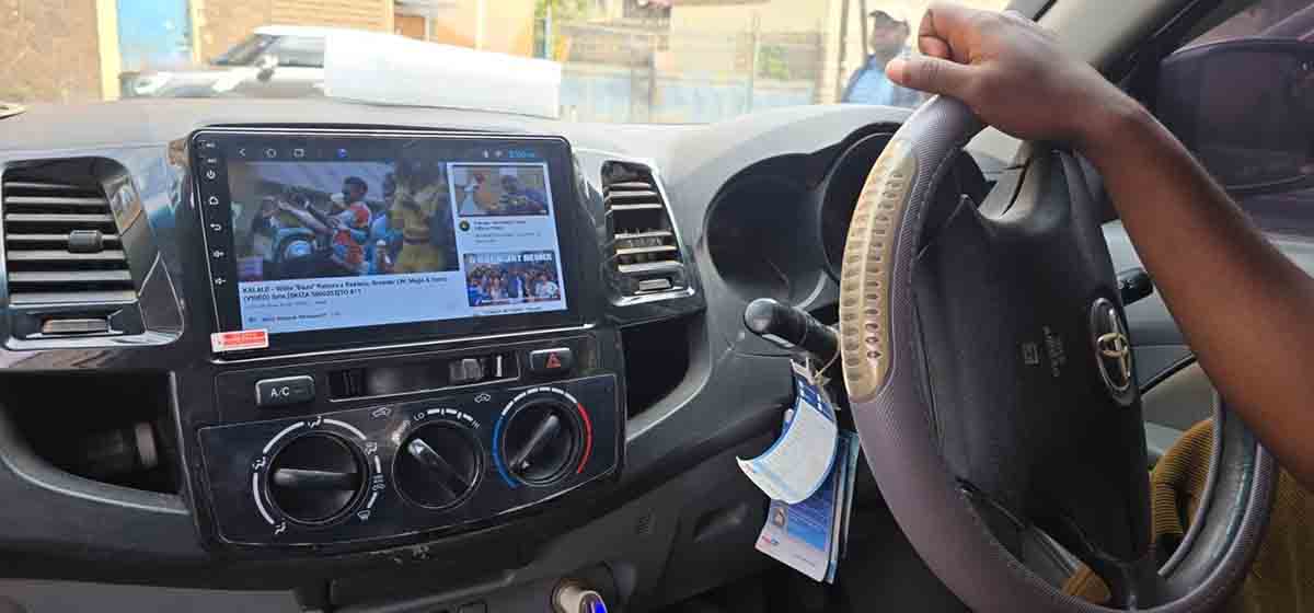 car console kit and android radio kenya
