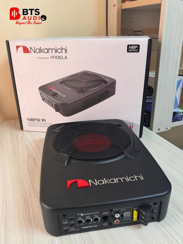 Nakamichi Underseat Powered Subwoofer NBF8.1A