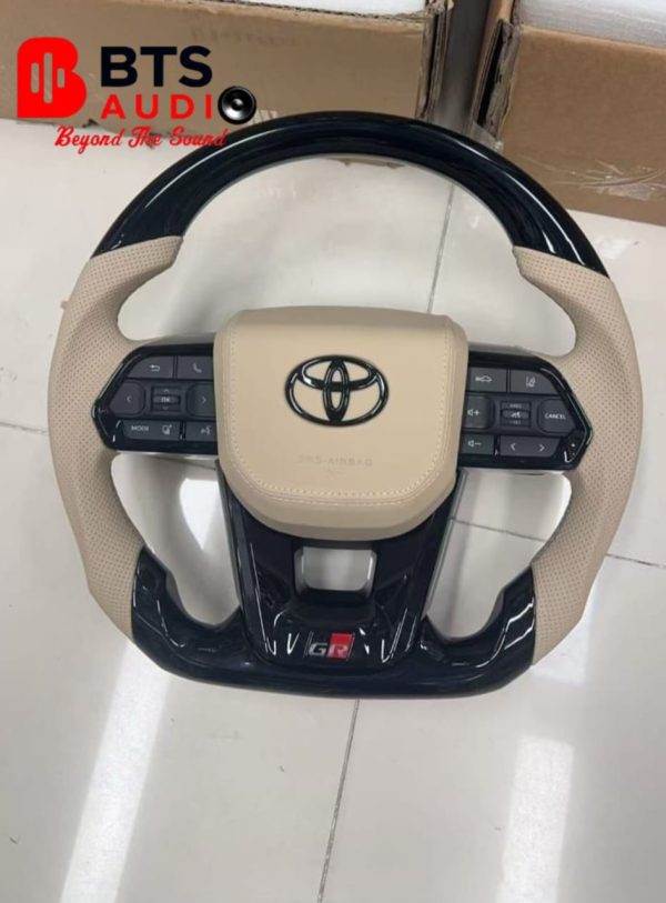 GR Toyota Landcruiser Steering Wheel Flat Bottom