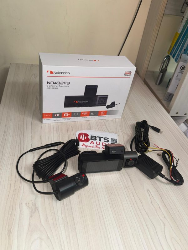 Nakamichi ND432F3 4k 3way Dashcam - Image 2