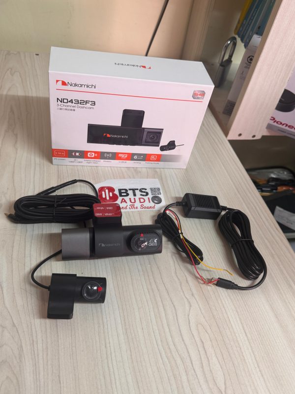 Nakamichi ND432F3 4k 3way Dashcam - Image 3