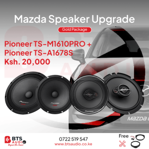 Mazda Speaker Upgrade - Gold Package