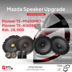 Mazda Speaker Upgrade - Gold Plus Package
